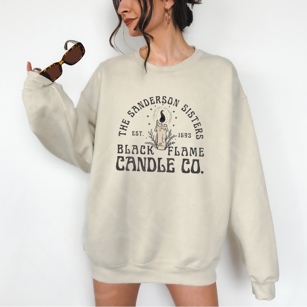 🚨 SALE 🚨 Black Flame Candle Company Crewneck Sweatshirt